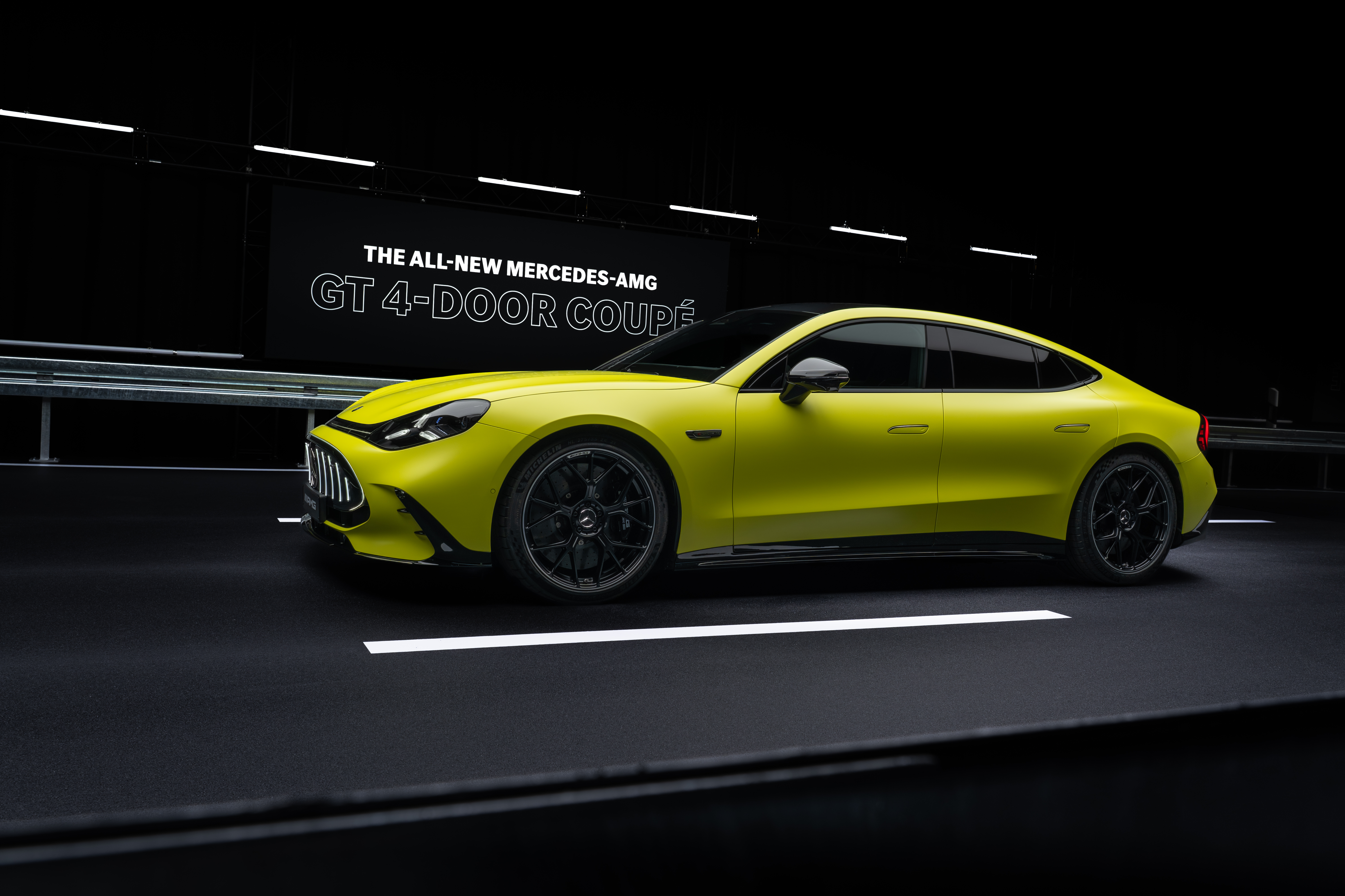 Mercedes-AMG has revealed the new all-electric AMG GT 4-Door Coupé,